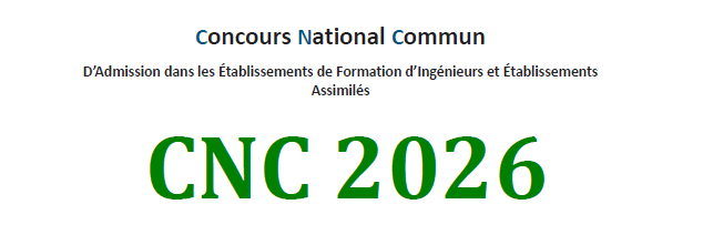 Le Concours National Commun CNC Maroc 2026: cnc 2026